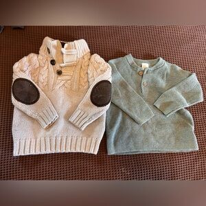 H&M teal Knit & baby gap knit